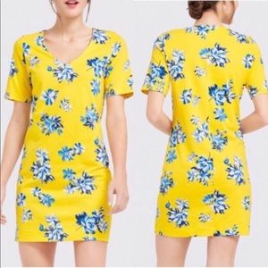 NWT Draper James Yellow Floral Dress